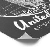 ノースアットルボロ – マサチューセッツ州 ポスター (角)