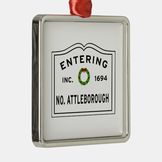 ノースアットレボロー、MAホリデーリースセラミックオルナ メタルオーナメント (右)