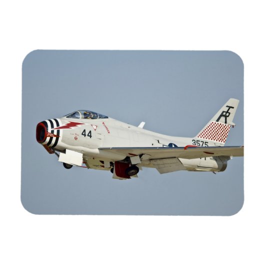 ノースアメリカンFJ-2 フューリー艦上戦闘機 フライング マグネット (横)