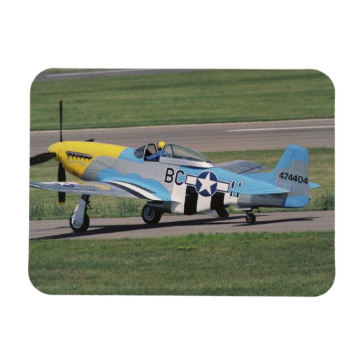 ノースアメリカンP-51 D型 ダズリング・ドナ オン・ザ マグネット (横)