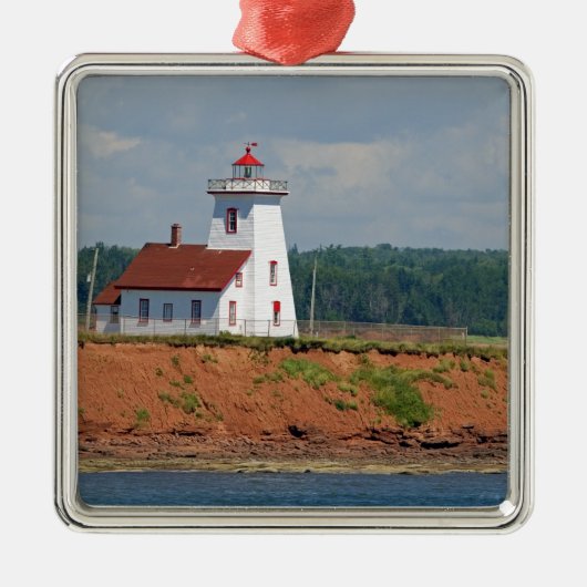 ノースアンバーランドオンプリンスエドワードライトハウス メタルオーナメント (正面)