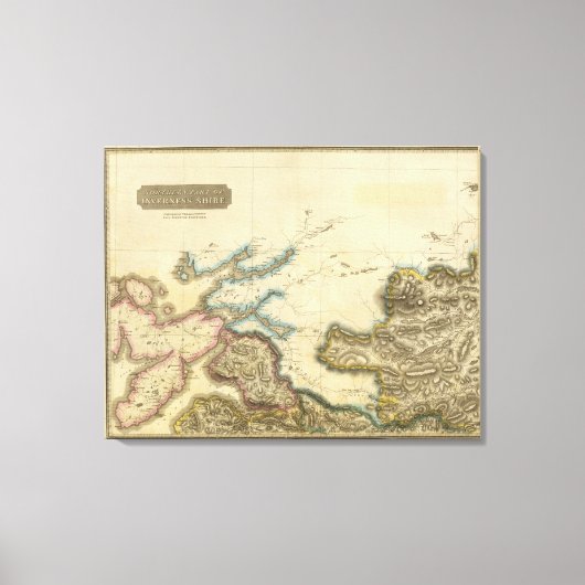 ノースインバネスシャー キャンバスプリント (正面)