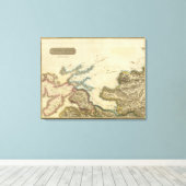 ノースインバネスシャー キャンバスプリント (インサイチュ (ウッドフロア))