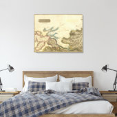 ノースインバネスシャー キャンバスプリント (インサイチュ (寝室))