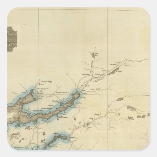 ノースインバネスシャー スクエアシール (正面)