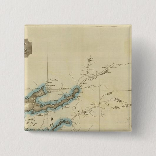 ノースインバーネスシャー 缶バッジ (正面)