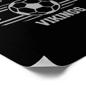 ノースイースト・バイキングス・サッカー・ビュール 2025 ポスター (角)