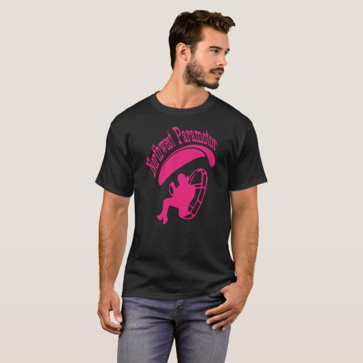 ノースウェストパラモーター ピンクTシャツ Tシャツ (正面フル)