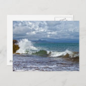 ノースウェールズ海岸線 ポストカード (正面/裏面)