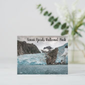 ノースウエスタン氷河ケナイフィヨルド ポストカード (スタンド正面)