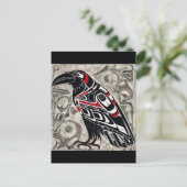 ノースウエスタン・アートスタイル・レイベン ポストカード (スタンド正面)