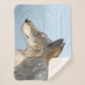 ノースウエスタン・ウルフ シェルパブランケット (正面)