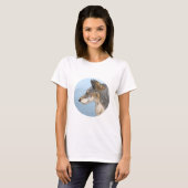 ノースウエスタン・ウルフ Tシャツ (正面フル)