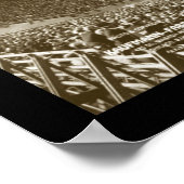 ノースウエスタン・フットボール写真1927 ポスター (角)