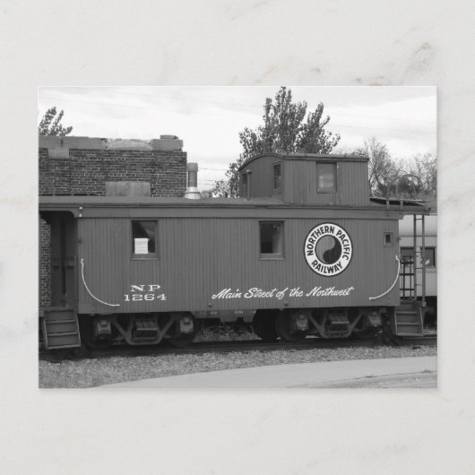 ノースウエストのメイン通り ポストカード (正面)