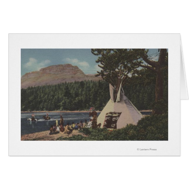 ノースウエストインディアン – ザランドオブスカイブルー (正面横)