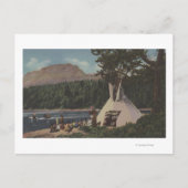 ノースウエストインディアン – ザランドオブスカイブルー ポストカード (正面)