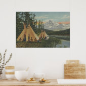 ノースウエストインディアン – ツーテペスニアマウンテン ポスター (キッチン)