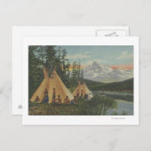 ノースウエストインディアン – ツーテペスニアマウンテン ポストカード (正面/裏面)