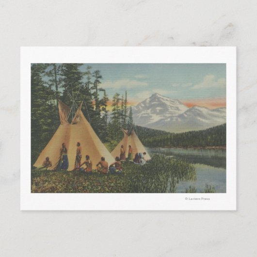 ノースウエストインディアン – ツーテペスニアマウンテン ポストカード (正面)