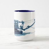 ノースウエストクレーン建築ショベルサーカ1914 #2 マグカップ (中央)