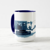 ノースウエストクレーン建築ショベルサーカ1914 #2 マグカップ (正面左)