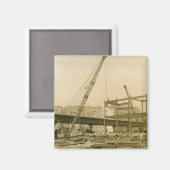 ノースウエストクレーン運転士用ケーブルSHOVEL運転士九 マグネット (正面/裏面)