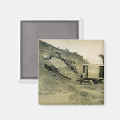 ノースウエストクレーン運転士用ケーブルSHOVEL運転士装置4 マグネット (正面/裏面)