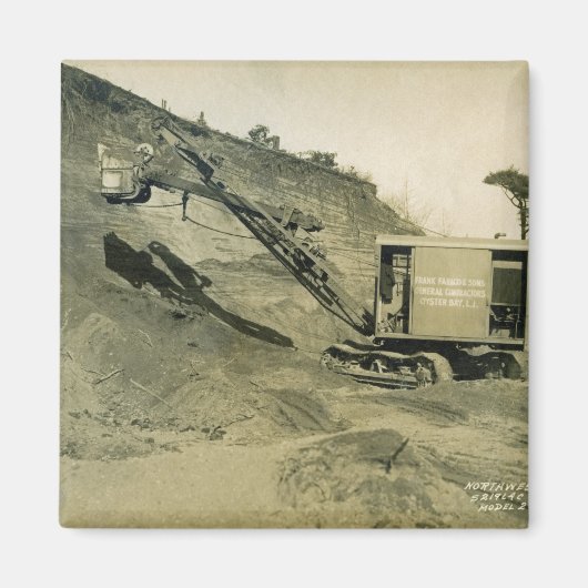 ノースウエストクレーン運転士用ケーブルSHOVEL運転士装置4 マグネット (正面)