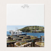 ノースウエストコーブノバスコシア – 25空白のノートカード (外部フラット)