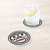 ノースウエストパシフィック海岸ハイダウィーピングスカル コースター (側面)