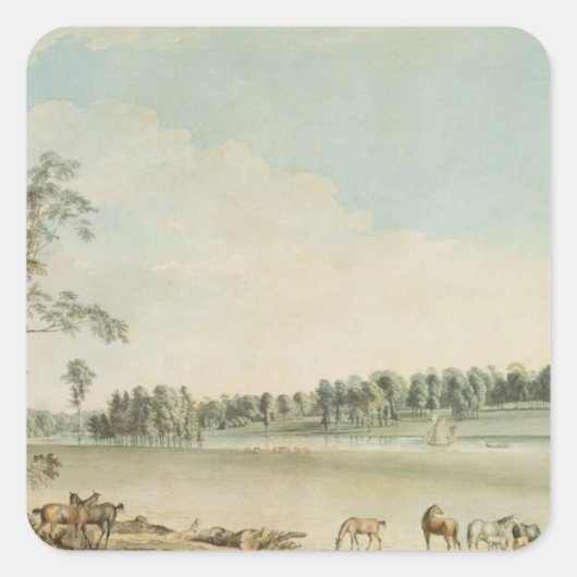 ノースウエストビューオブウェイクフィールドロッジインウィットルベリー スクエアシール (正面)