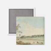 ノースウエストビューオブウェイクフィールドロッジインウィットルベリー マグネット (正面/裏面)