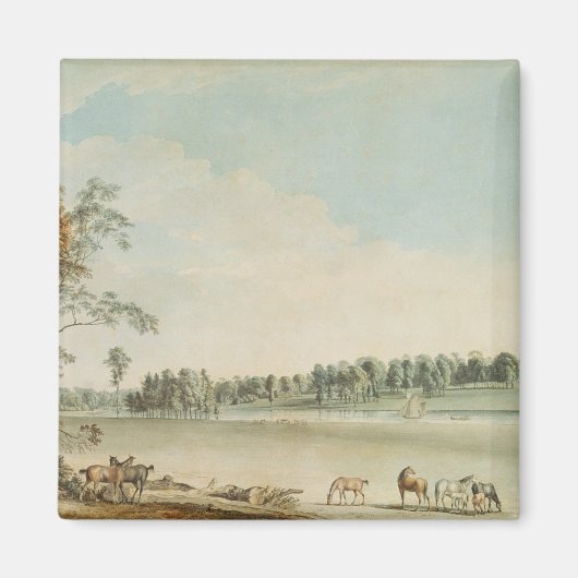 ノースウエストビューオブウェイクフィールドロッジインウィットルベリー マグネット (正面)