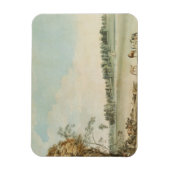 ノースウエストビューオブウェイクフィールドロッジインウィットルベリー マグネット (縦)