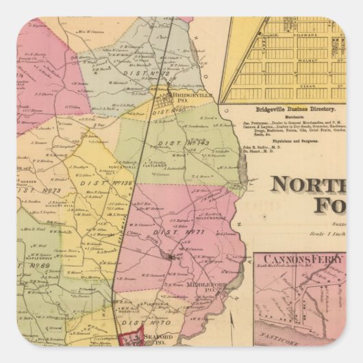 ノースウエストフォーク スクエアシール (正面)