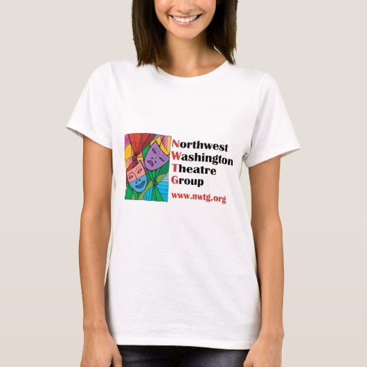 ノースウエストワシントン劇場グループ Tシャツ (正面)