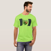 ノースウエスト準州の旗のシャツ Tシャツ (正面フル)