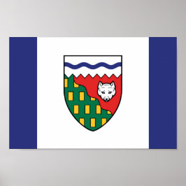 ノースウエスト準州旗 ポスター