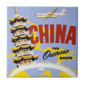 ノースウエスト・オリエント航空の旅行ポスター タイル (正面)