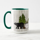 ノースウッズウエスタンコーヒーマグ マグカップ (左)