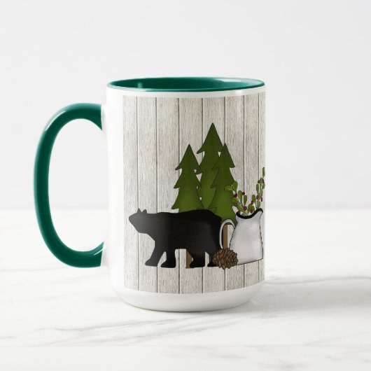 ノースウッズウエスタンコーヒーマグ マグカップ (左)