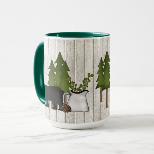 ノースウッズウエスタンコーヒーマグ マグカップ (正面左)