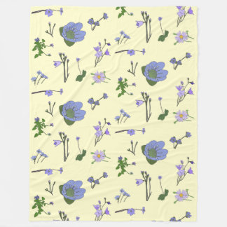 ノースウッズナチュラルパープルフリースブランケット フリースブランケット