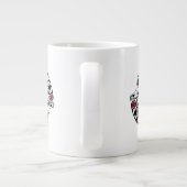 ノースウパーソナライズされたェスト・キラー・ホエールマグ ジャンボコーヒーマグカップ (裏面)