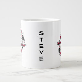 ノースウパーソナライズされたェスト・キラー・ホエールマグ ジャンボコーヒーマグカップ