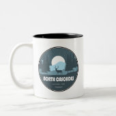 ノースカスカズズナショナルパークディアー ツートーンマグカップ (左)