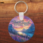 ノースカスカズズナショナルパークワシントンヴィンテージ キーホルダー (正面)