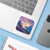 ノースカスカズズナショナルパークワシントンヴィンテージ シール (ノートパソコンとiPhone)