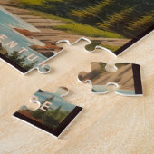 ノースカスカズズナショナルパークワシントンヴィンテージ ジグソーパズル (側面)